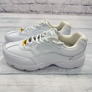 FILA Memory Workshift Shoe Womens US 12W Wide Width Soft Toe Slip Resistant Work